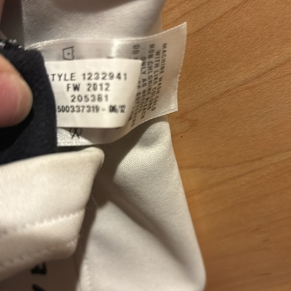 Men’s 3/4 Zip Pullover - 2 XL, white and black pockets in the front UA STORM - Picture 9 of 10